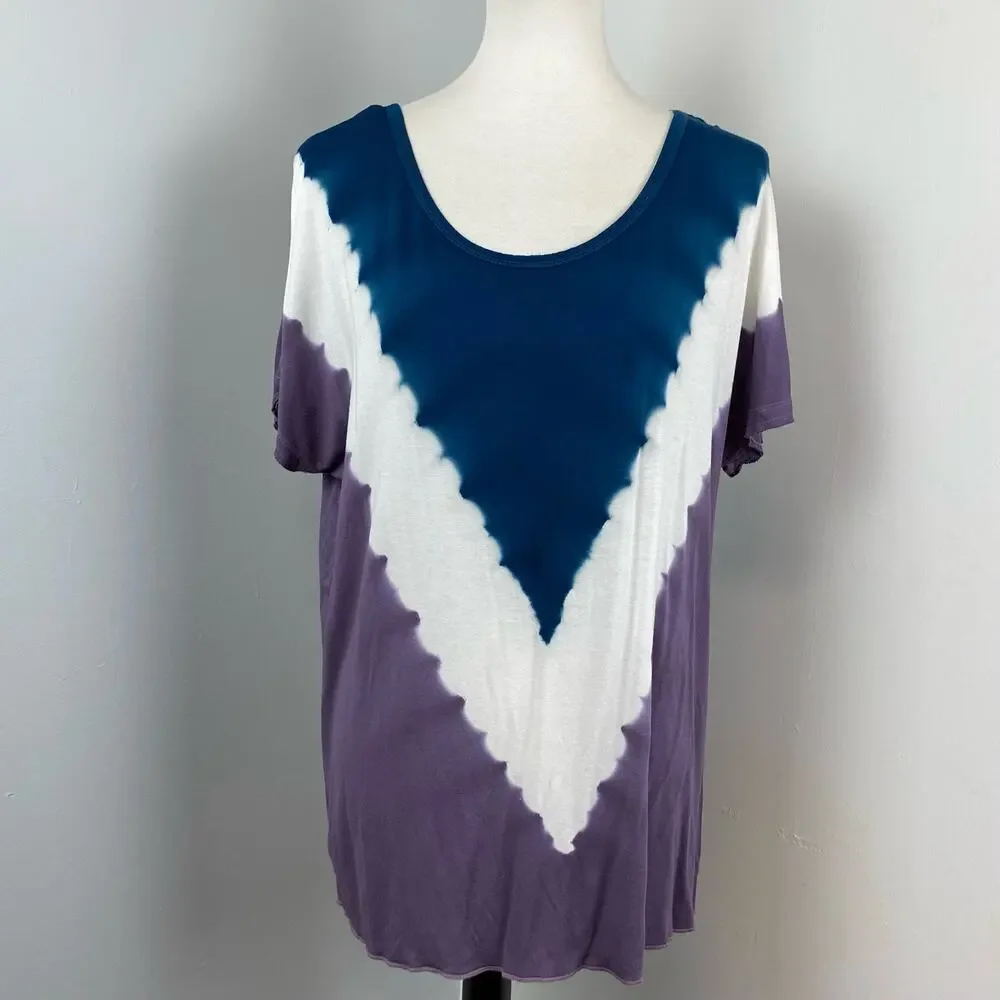 Nanette Lepore Play Tie Dye Tee Large